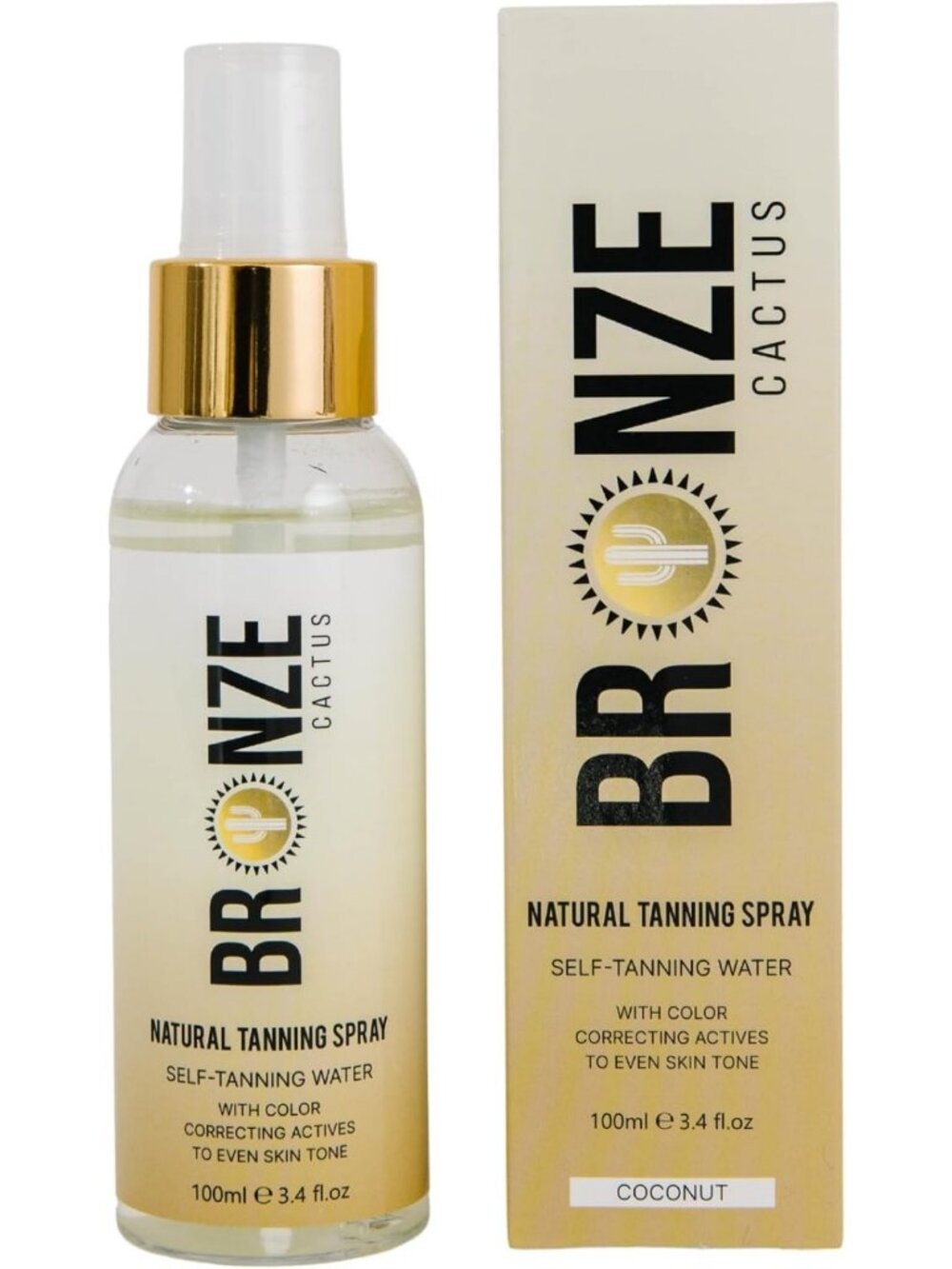 Coconut Scented Hydrating Self-Tanning Water Spray | Lightweight Mist for All
